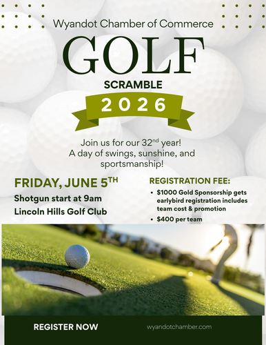 32nd Annual Golf Scramble header image