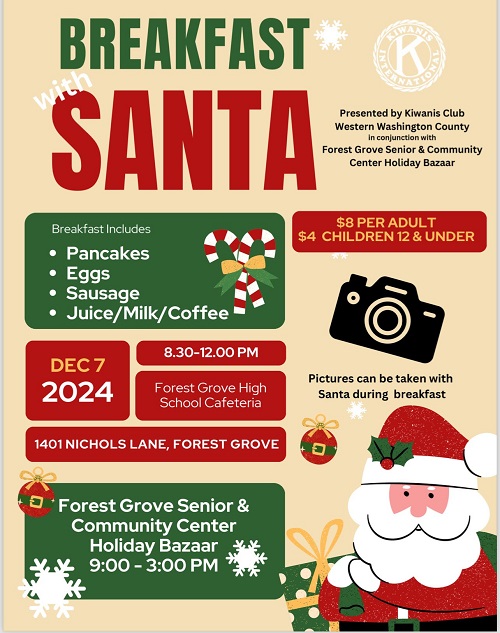 Breakfast With Santa header image