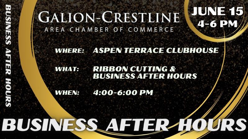 Business After Hours - Galion Aspen Terrace Clubhouse header image
