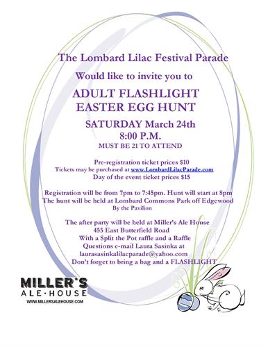 Adult Flashlight Easter Egg Hunt header image