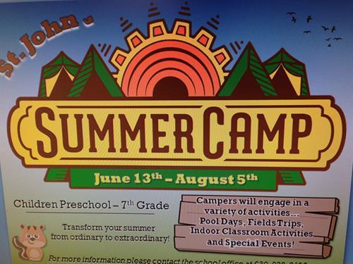 Summer Days Camp header image