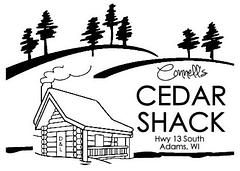 Connell's Cedar Shack logo