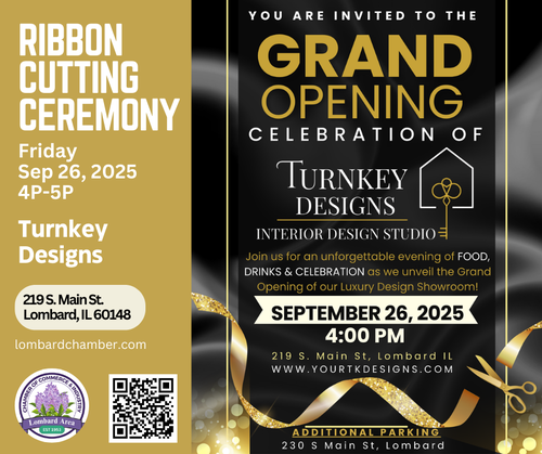 2025 Ribbon Cutting - Turnkey Designs header image