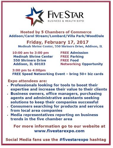 Five Star Business & Health Expo header image