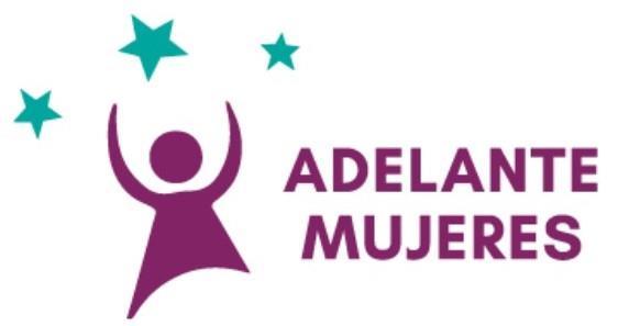 Adelante Mujeres logo