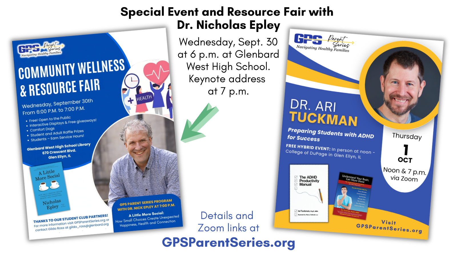 GPS Parent Series - Real Support. Stronger Families. header image