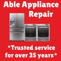 Able Appliance Repair logo