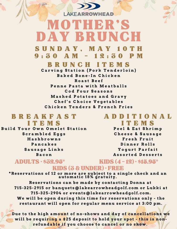 Mother's Day Brunch header image