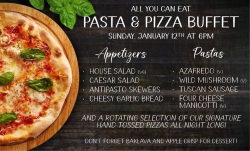 OutAZABlue - All You Can Eat Pasta & Pizza Buffet header image