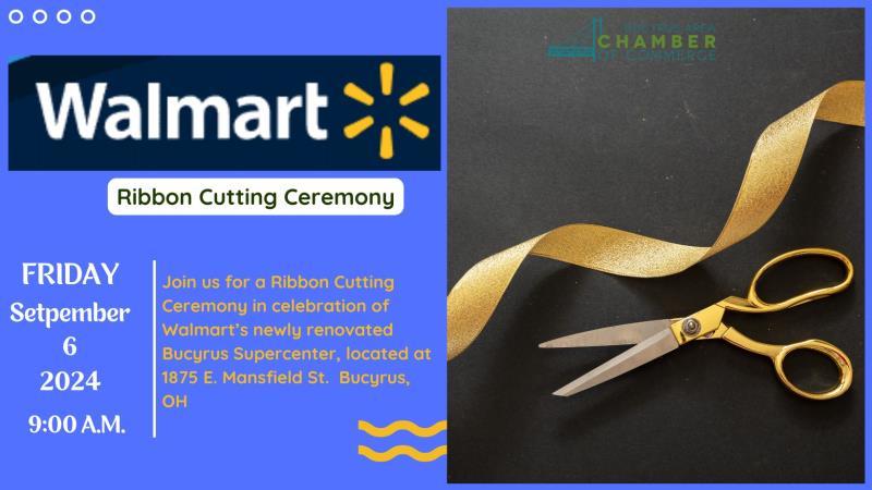 RIBBON CUTTING: Bucyrus Walmart header image