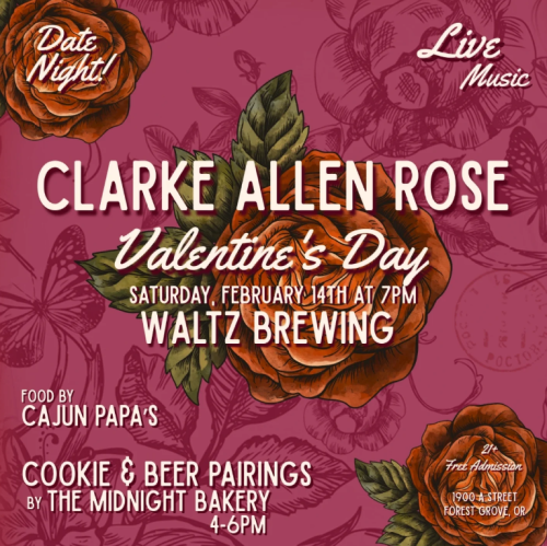 Clarke Allen Rose Valentine's Day header image