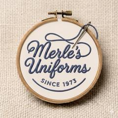 Merle's Uniforms logo