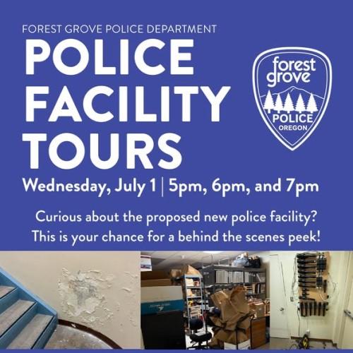 Police Facility Tours header image