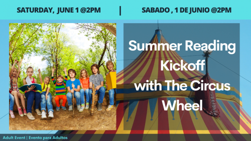 Summer Reading Kickoff with the Circus Wheel header image
