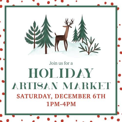 Holiday Artisan Market header image