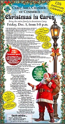 Christmas in Carey header image
