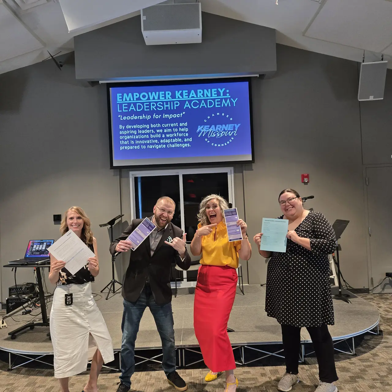 Empower Kearney Leadership Academy participants