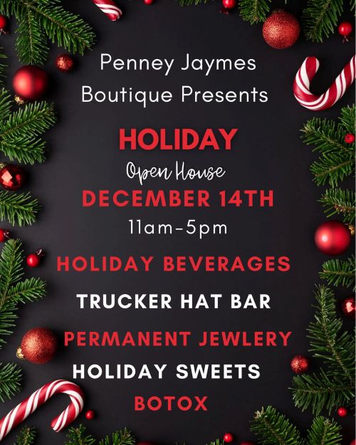 Holiday Open House - Penney Jaymes Boutique header image