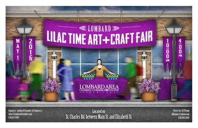 2016 Lilac Time Art and Craft Fair header image