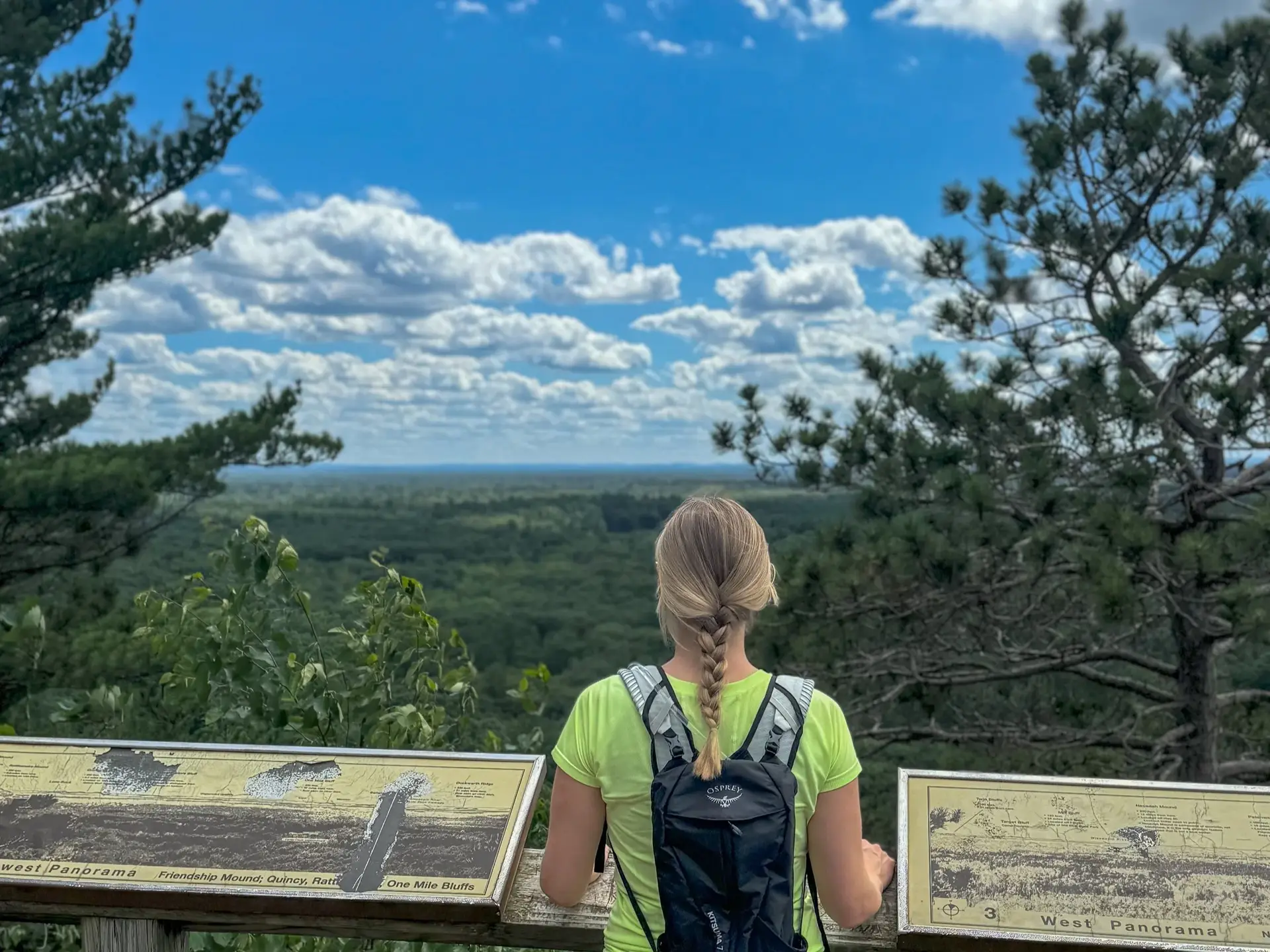 Scenic Adams County overlook