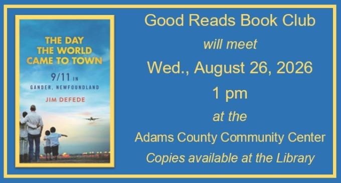 Good Reads Book Club header image