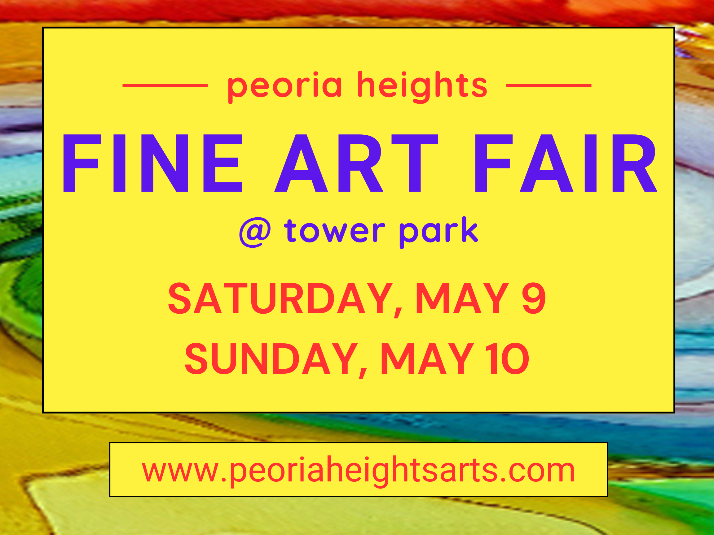 Peoria Heights Fine Art Fair Copy header image